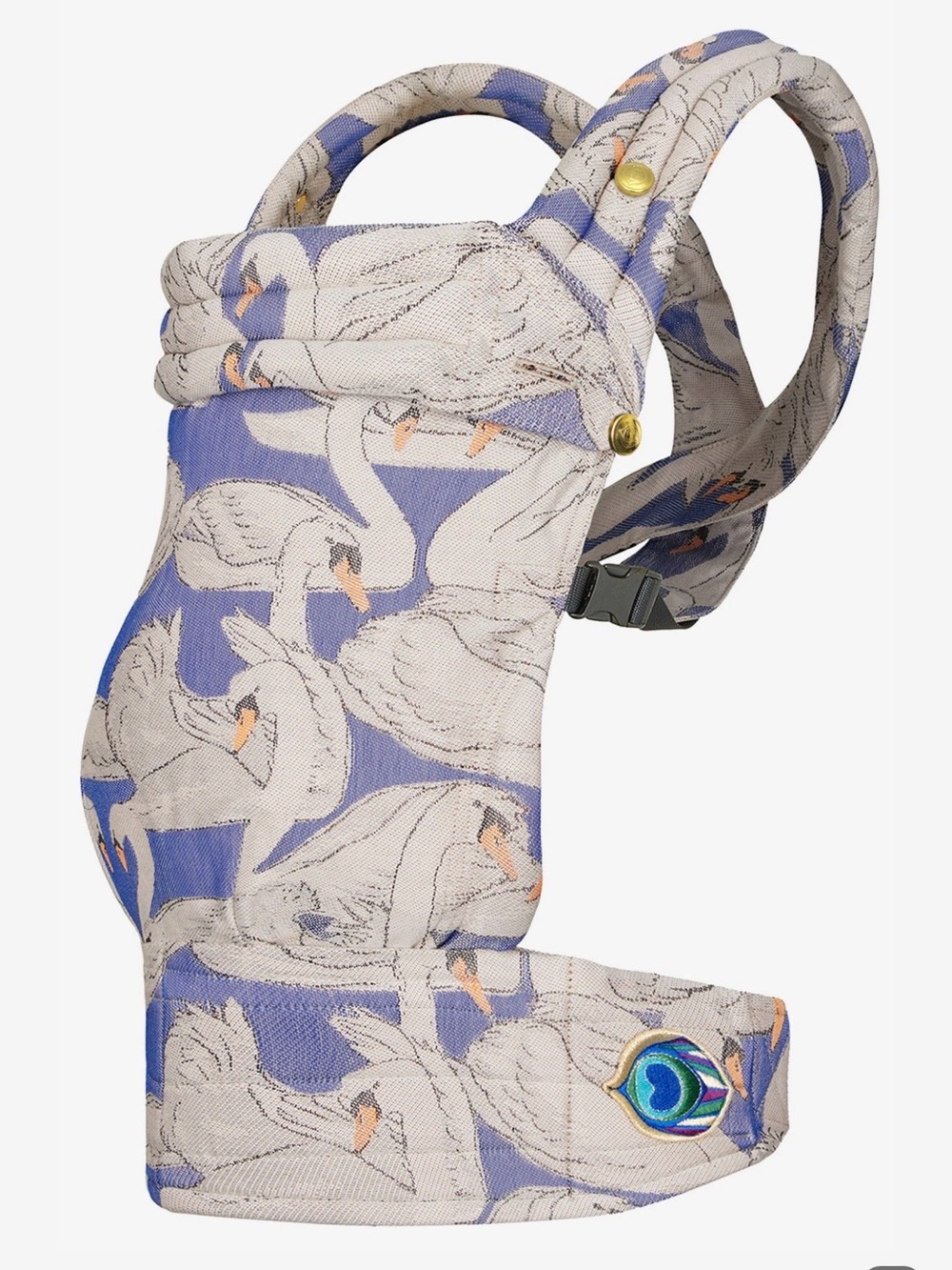 Artipoppe ZEITGEIST IN COTTON swan print carrier
